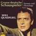 Will Quadflieg: Szenen und Monologe, CD