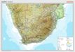 Posterkarten Geographie: Südafrika: physisch, Buch