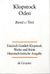 Klaus Hurlebusch: Oden. Bd.1, Buch
