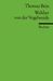 Thomas Bein: Walther von der Vogelweide, Buch