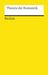 Theorie der Romantik, Buch