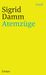 Sigrid Damm: Atemzüge, Buch