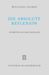 Wolfgang Cramer: Die absolute Reflexion, Buch
