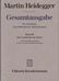 Martin Heidegger: Gesamtausgabe Abt. 3 Unveröffentliche Abhandlungen Bd. 69. Die Geschichte des Seyns, Buch