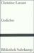 Christine Lavant: Gedichte, Buch