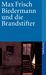 Max Frisch: Biedermann und die Brandstifter, Buch