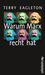Terry Eagleton: Warum Marx recht hat, Buch