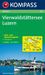 Vierwaldstätter See - Luzern 1 : 50 000, Buch