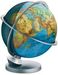 Columbus Globus L 423052/9. College Line. Duplex-Leuchtglobus. Planet Erde. Silbermatter Kunststoffuß, Buch