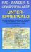 Unterspreewald 1 : 35 000 Rad-, Wander- und Gewässerkarte, Buch