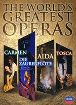 The World's greatest Operas (4 Opern auf DVD), 6 DVDs