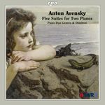 Anton Arensky (1861-1906): Suiten Nr.1-5 f.2 Klaviere, CD