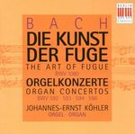 Johann Sebastian Bach (1685-1750): Die Kunst der Fuge BWV 1080 für Orgel, 2 CDs