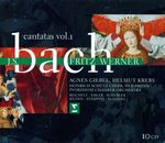 Johann Sebastian Bach (1685-1750): Fritz Werner dirigiert Bach-Kantaten I, 10 CDs
