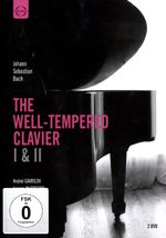 Johann Sebastian Bach (1685-1750): Das Wohltemperierte Klavier 1 & 2, 2 DVDs