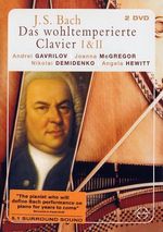 Johann Sebastian Bach (1685-1750): Das Wohltemperierte Klavier 1 & 2, 2 DVDs