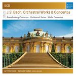 Johann Sebastian Bach (1685-1750): Brandenburgische Konzerte Nr.1-6, 5 CDs