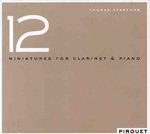 Thomas Stabenow: 12 Miniatures For Clarinet & Piano, CD