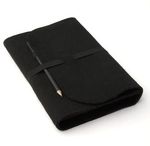 buchfilz Buchhülle - Schwarz, mit Bleistift, Diverse