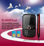 Mobistel EL400 Dual-Sim Card Handy - Red, Technik