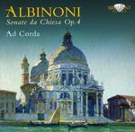 Tomaso Albinoni (1671-1751): Sonate da chiesa op. 4 Nr. 1-6, CD