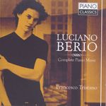 Luciano Berio (1925-2003): Sämtliche Klavierwerke, CD