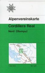 DAV Karte 0/8 Cordillera Real Nord (Illampu - Bolivien) 1 : 50 000, Buch