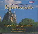 Franco Alfano (1875-1954): Risurrezione, 2 CDs