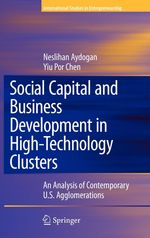 Neslihan Aydogan: Social Capital and Business Development in High-Technology Clusters, Buch