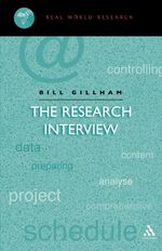Bill Gillham: Research Interview, Buch