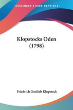 Friedrich Gottlieb Klopstock: Klopstocks Oden (1798), Buch