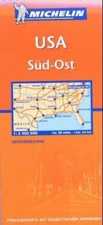 USA Südost 1 : 2 400 000, Buch