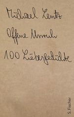 Michael Lentz: Offene Unruh, Buch