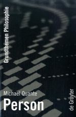 Michael Quante: Person, Buch
