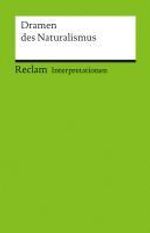 Interpretationen: Dramen des Naturalismus, Buch