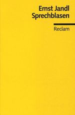 Ernst Jandl: Sprechblasen, Buch