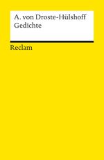 Annette von Droste-Hülshoff: Gedichte, Buch