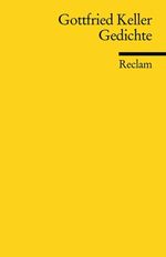 Gottfried Keller: Gedichte, Buch