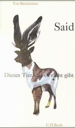 Said: Dieses Tier, das es nicht gibt, Buch