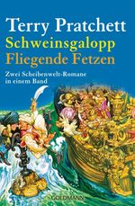 Terry Pratchett: Schweinsgalopp/Fliegende Fetzen, Buch