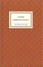 Johann W. von Goethe: Römische Elegien, Buch