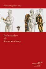 Rechtsanalyse als Kulturforschung, Buch