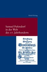 Detlef Döring: Samuel Pufendorf in der Welt des 17. Jahrhunderts, Buch