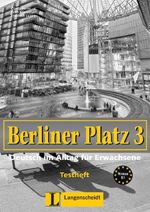 Berliner Platz 3. Testheft mit CD, Buch