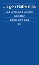 Jürgen Habermas: Zur Verfassung Europas, Buch