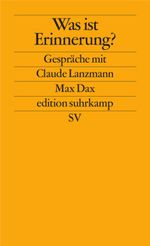Max Dax: Was ist Erinnerung?, Buch
