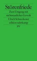 Ulrich Schneckener: Störenfriede, Buch
