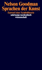 Nelson Goodman: Sprachen der Kunst, Buch
