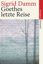 Sigrid Damm: Goethes letzte Reise. Großdruck, Buch
