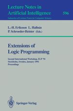 Extensions of Logic Programming, Buch
